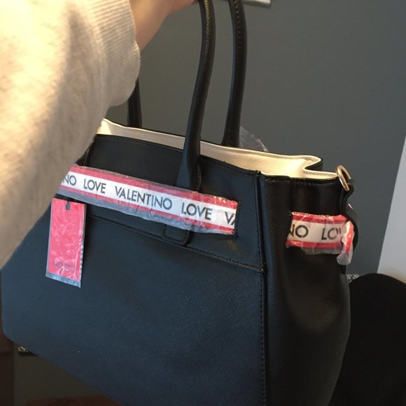 Mario Valentino "Koda" Top Handle Hand Bag - Picture 8 of 10